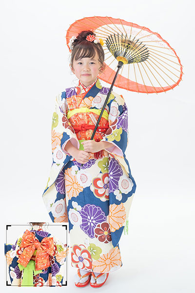 七五三レンタル着物画像